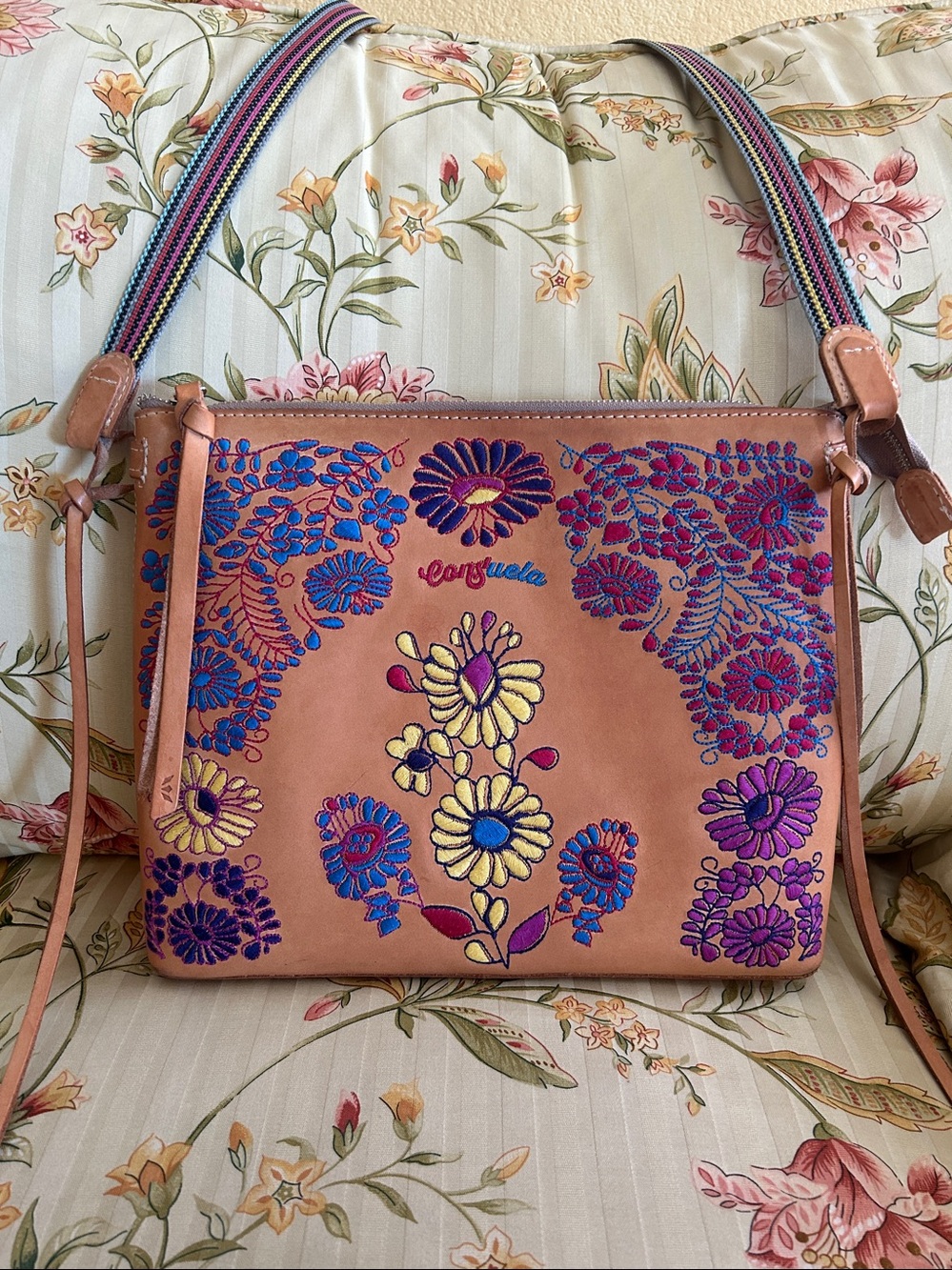 Consuela Natural Leather Downtown Shopper
